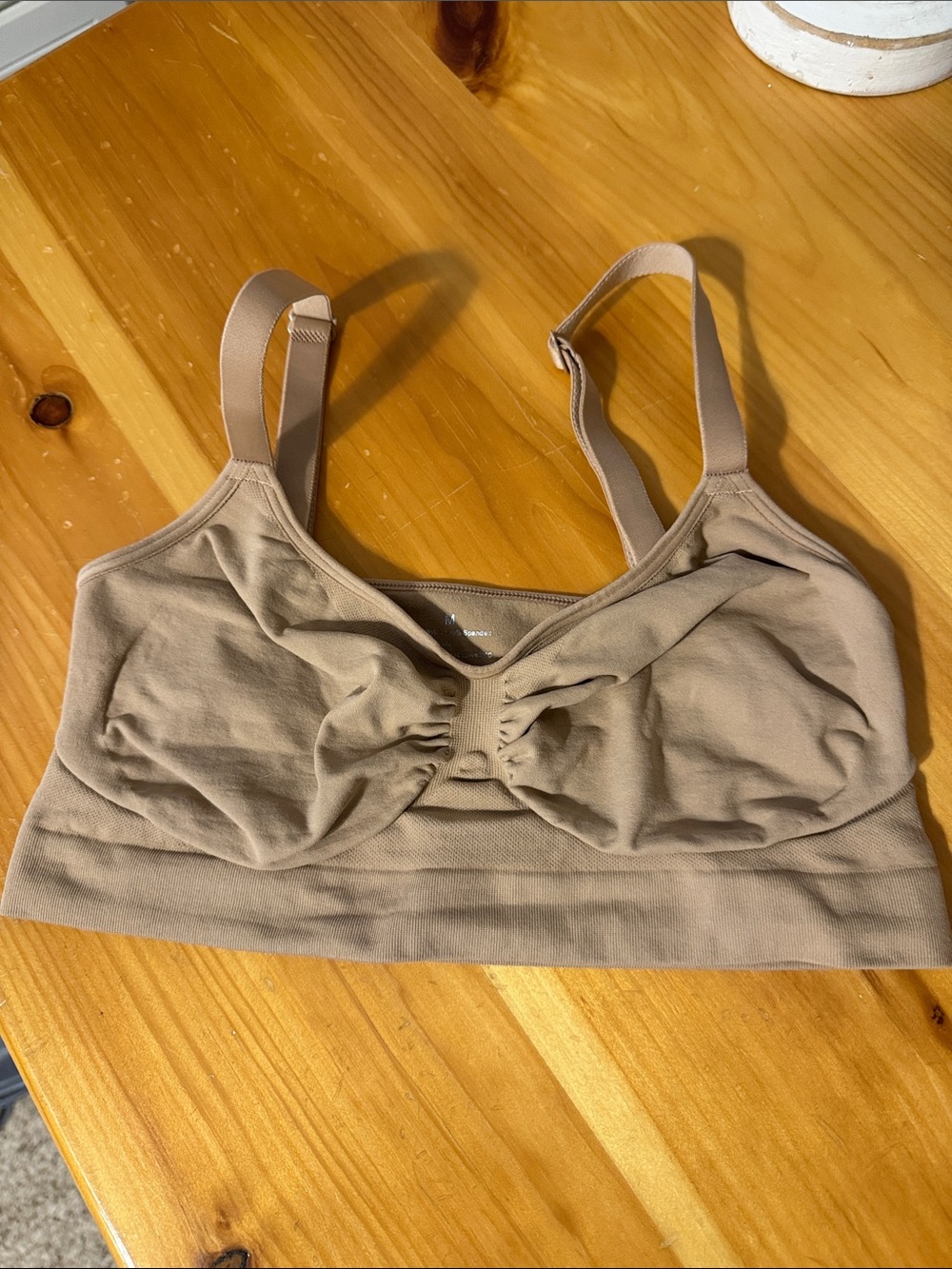 Seamless Nude/Taupe Bralette
